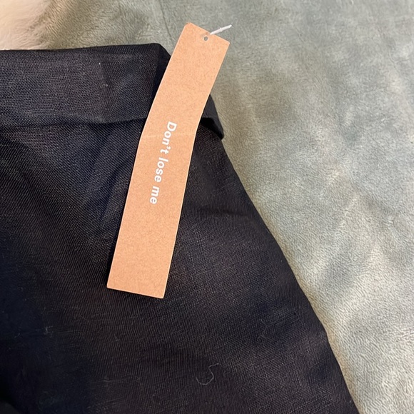 NWT Reformation Linen Mason Pants Size 6 NWT - Picture 7 of 8